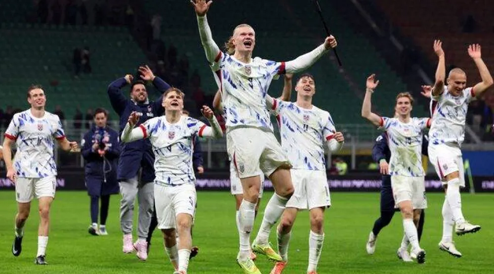 منتخب النرويج أعلن برنامجه استعداداً للمونديال (رويترز)