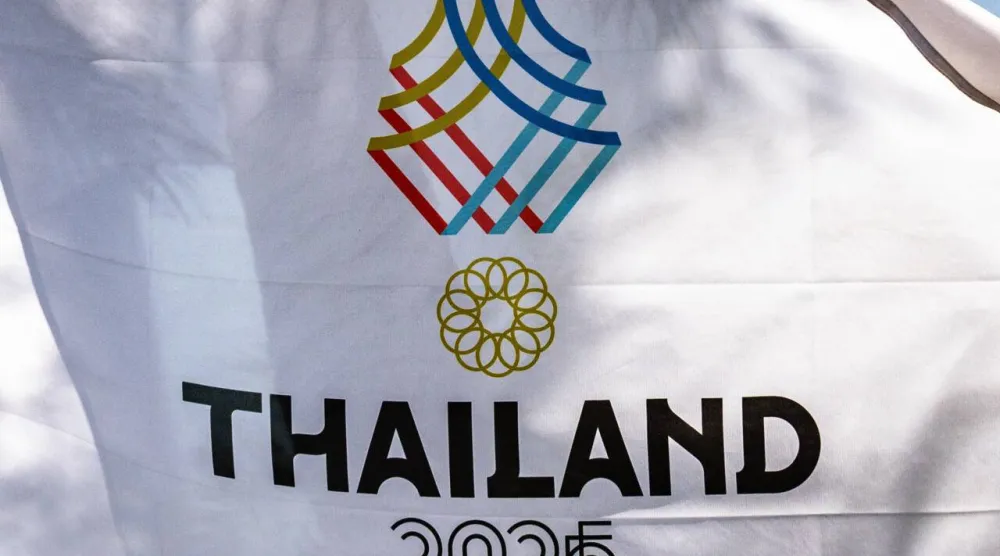 Security was heightened at the Southeast Asian Games after Thailand-Cambodia border clashes reignited. Chanakarn Laosarakham / AFP
