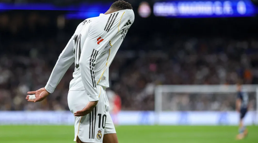 كيليان مبابي نجم ريال مدريد (أ.ف.ب)