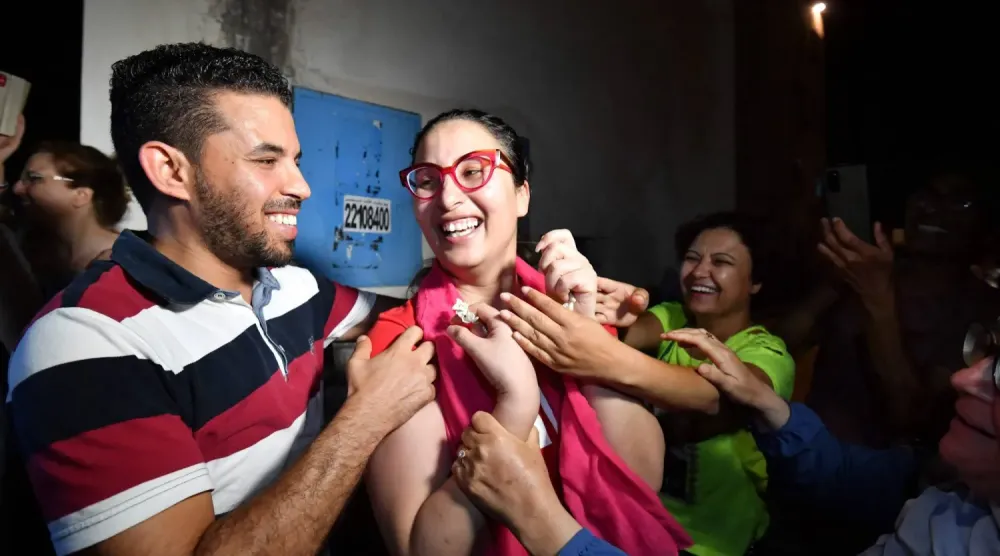 Siyasi aktivist Şeyma İsa (AFP)