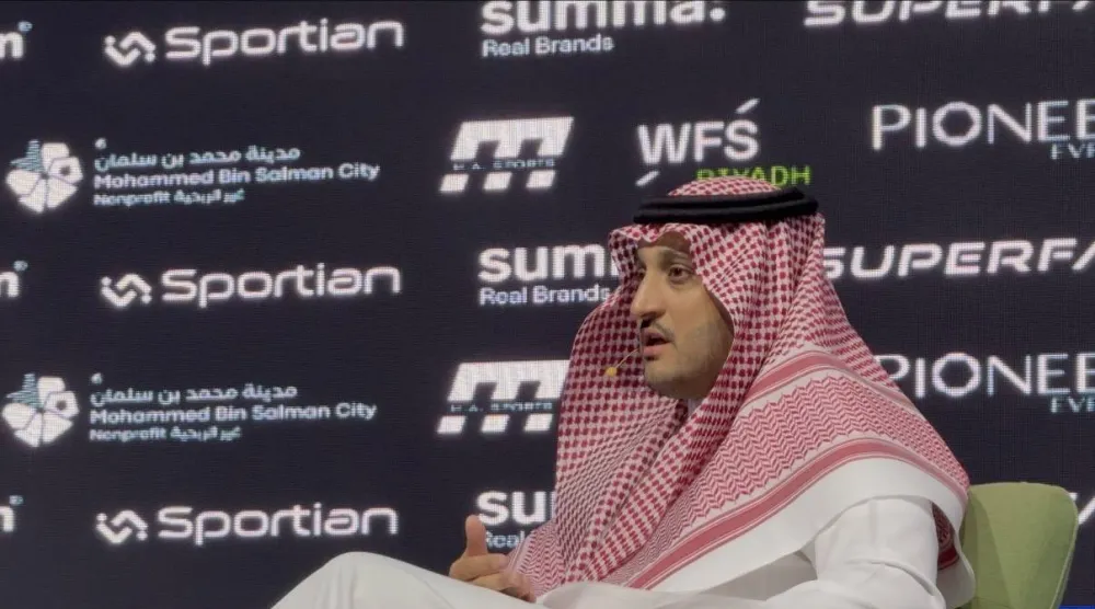 عمر مغربل رئيس رابطة المحترفين السعودي لكرة القدم (الشرق الأوسط)