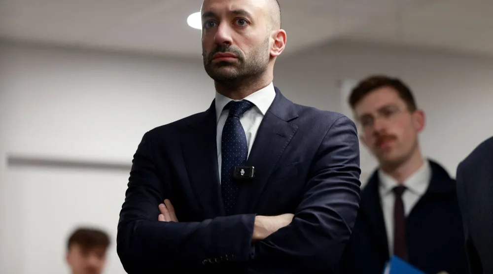 وزير الدولة الفرنسي لشؤون أوروبا بنجامان حداد (أ.ف.ب)