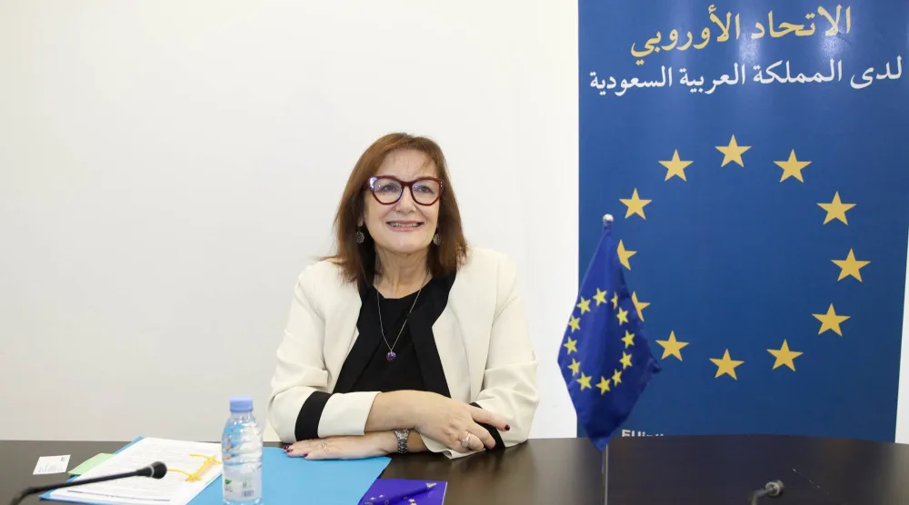 الاتحاد الأوروبي يرى في السعودية «شريكاً محورياً» في ملفات المتوسط والشرق الأوسط (تصوير: نايف العتيبي)