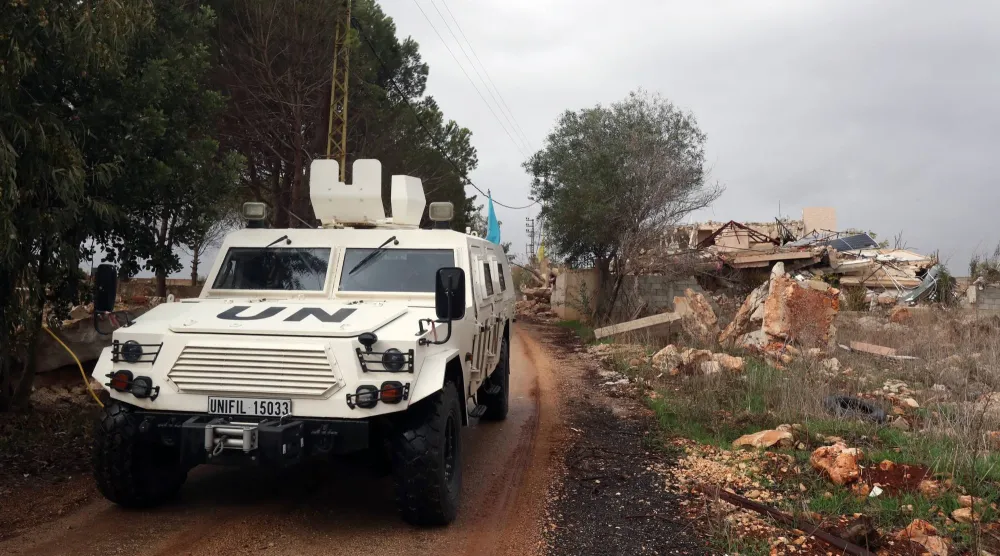 آلية تابعة لـ«اليونيفيل» في جنوب لبنان (إ.ب.أ)