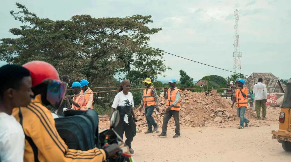 متمردو حركة 23 مارس المدعومة من رواندا دخلوا بلدة أوفيرا شرق الكونغو الديمقراطية (أ.ف.ب)