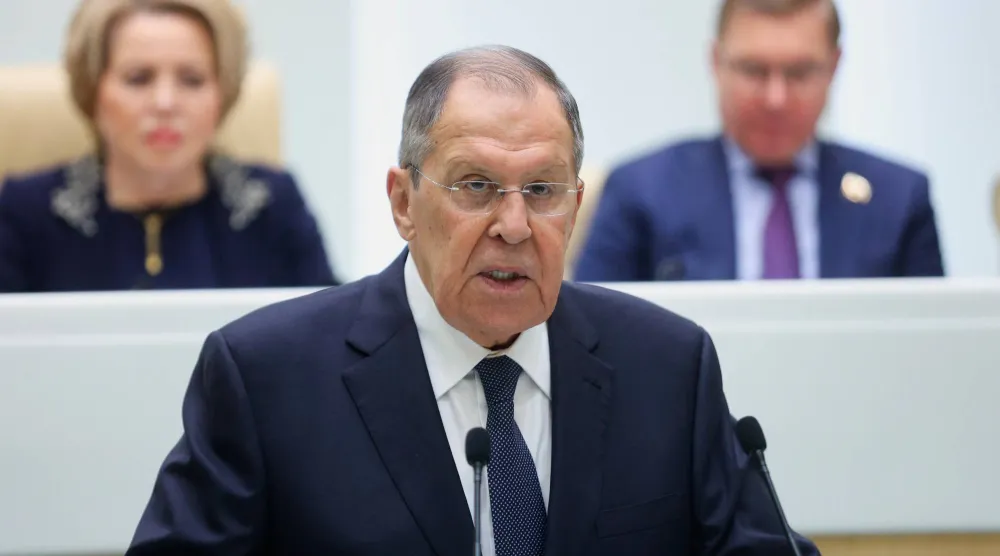 وزير الخارجية سيرغي لافروف (أ.ب)