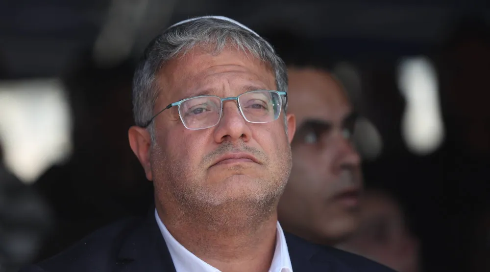 وزير الأمن القومي الإسرائيلي إيتمار بن غفير (إ.ب.أ)