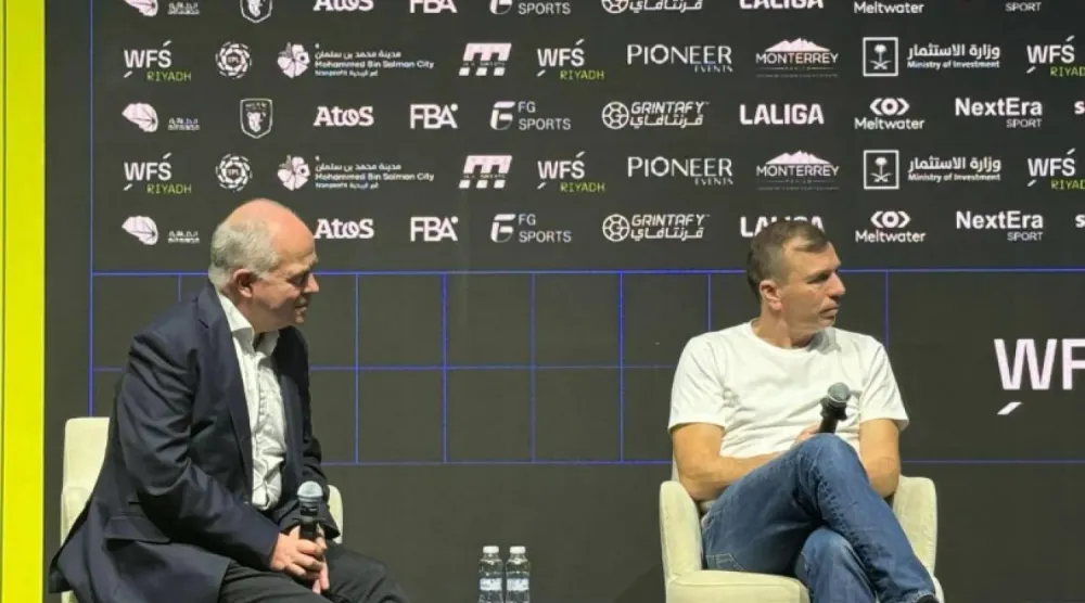 رالف رايتشرت وبيتر هاتون ونقاش حول مستقبل الرياضة (الشرق الأوسط)