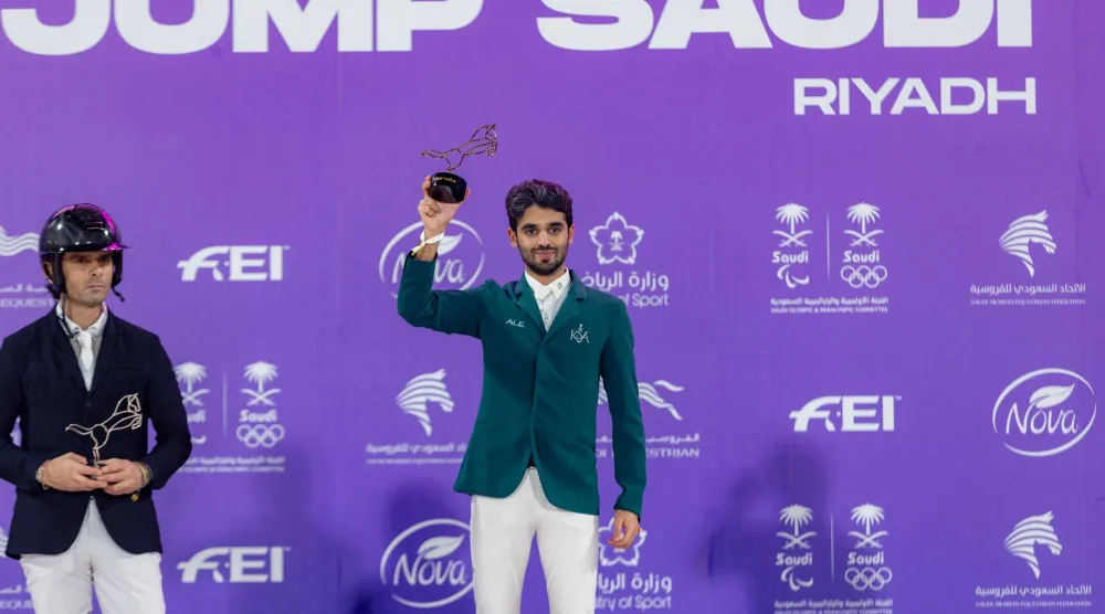 المبطي خلال التتويج (الشرق الأوسط)