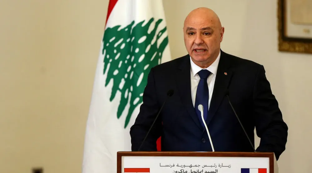 Lübnan Cumhurbaşkanı Joseph Avn (DPA)