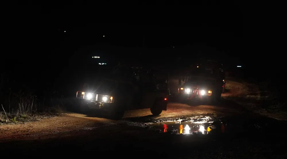 آليات عسكرية إسرائيلية تتوغل في مناطق بجنوب سوريا (الجيش الإسرائيلي)