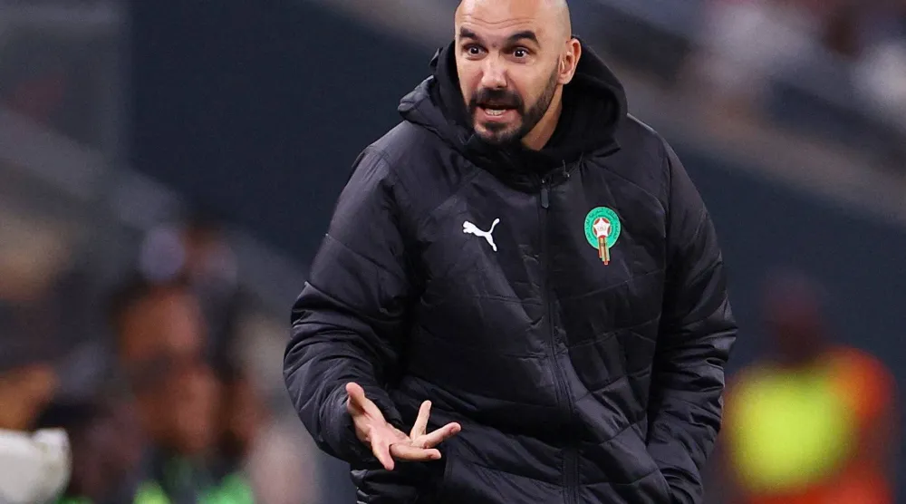 وليد الركراكي (رويترز)