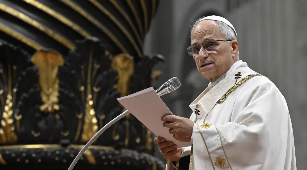 البابا ليو بابا الفاتيكان (إ.ب.أ)