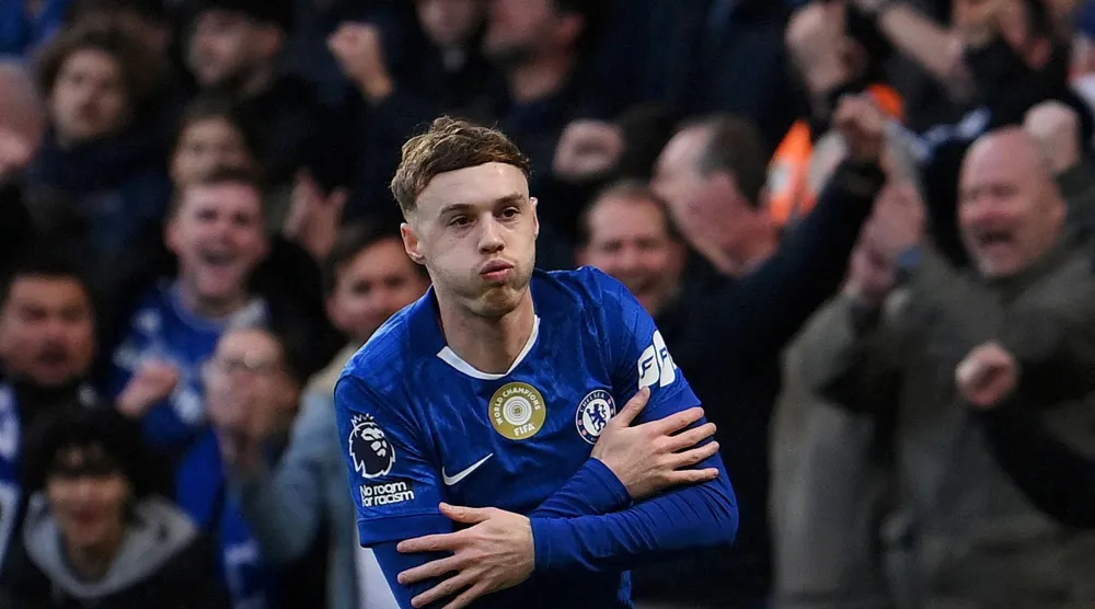 كول بالمر لاعب تشيلسي (رويترز)