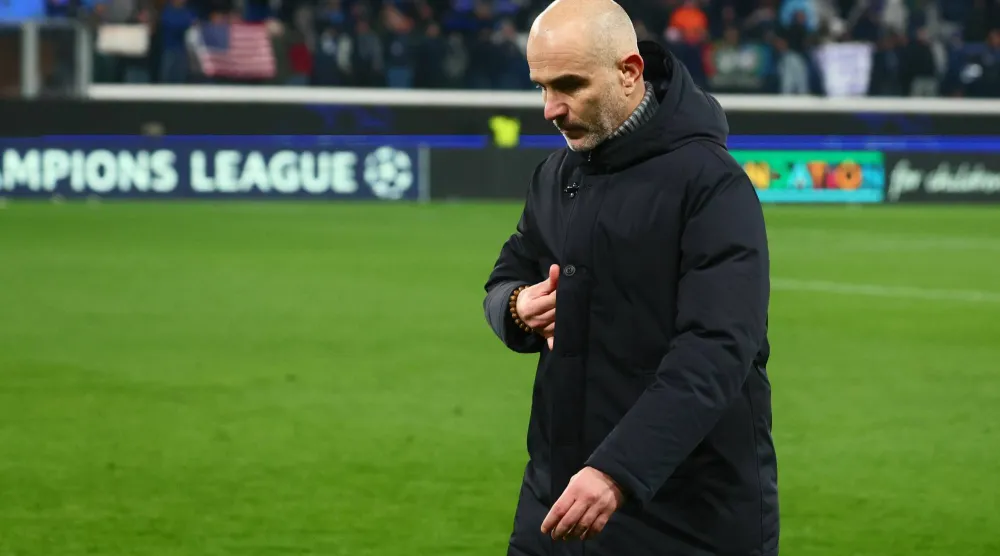 الإيطالي إنزو ماريسكا مدرب تشيلسي (إ.ب.أ)