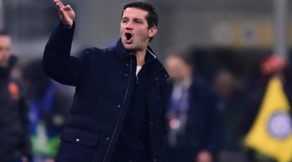 الروماني كريستيان كييفو مدرب إنتر ميلان الإيطالي (أ.ف.ب)