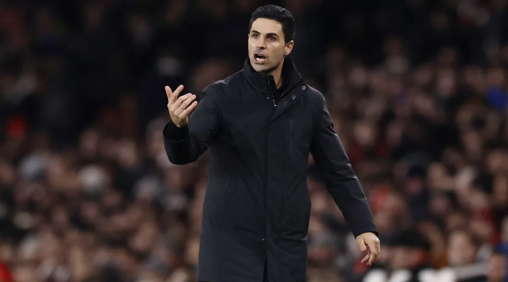 ميكل أرتيتا (رويترز)