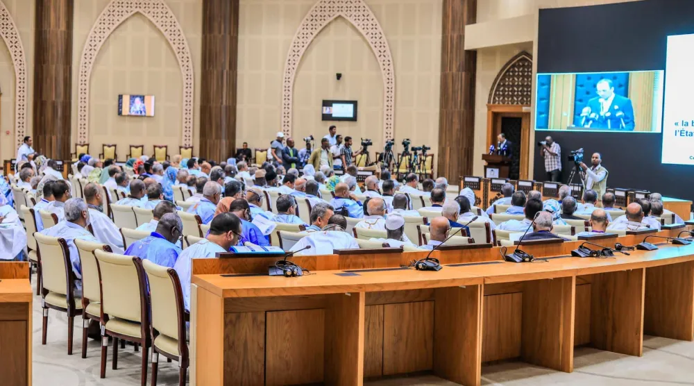 جانب من نقاشات محاربة الفساد في موريتانيا (أرشيفية - حزب الإنصاف)