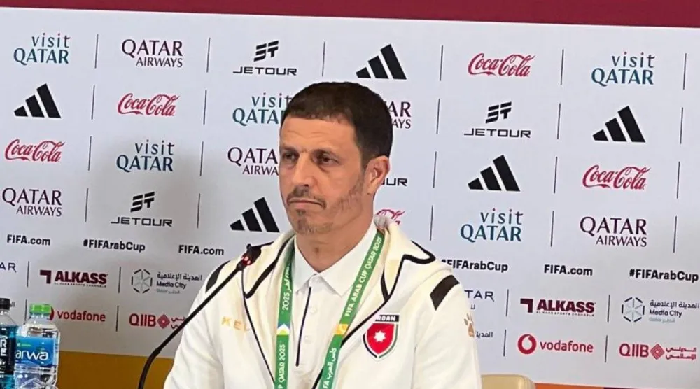 السلامي خلال المؤتمر الصحافي (موقع كأس العرب)