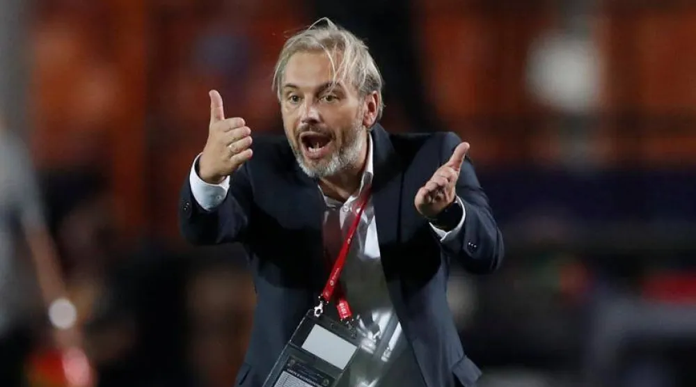 سيباستيان ديسابر مدرب منتخب الكونغو الديمقراطية (رويترز)