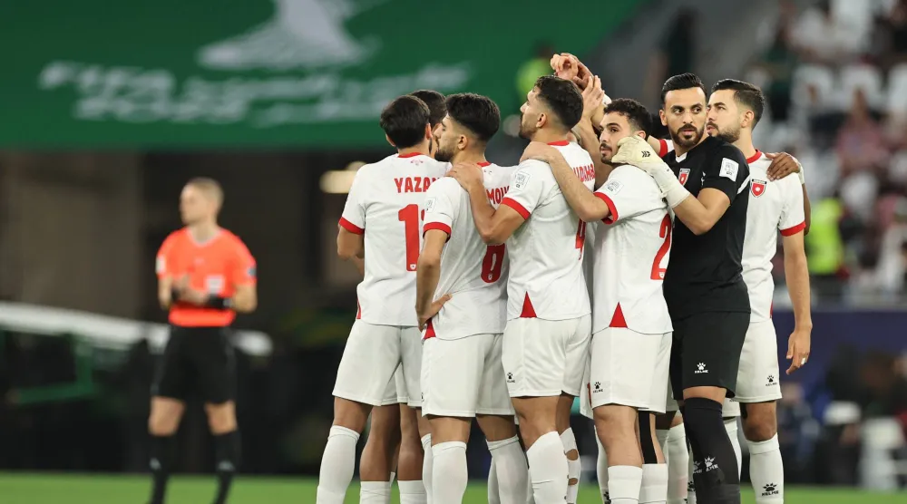 الأردن يتطلع لتتويج مستوياته الرائعة ببلوغ النهائي العربي الكبير (تصوير: سعد العنزي)