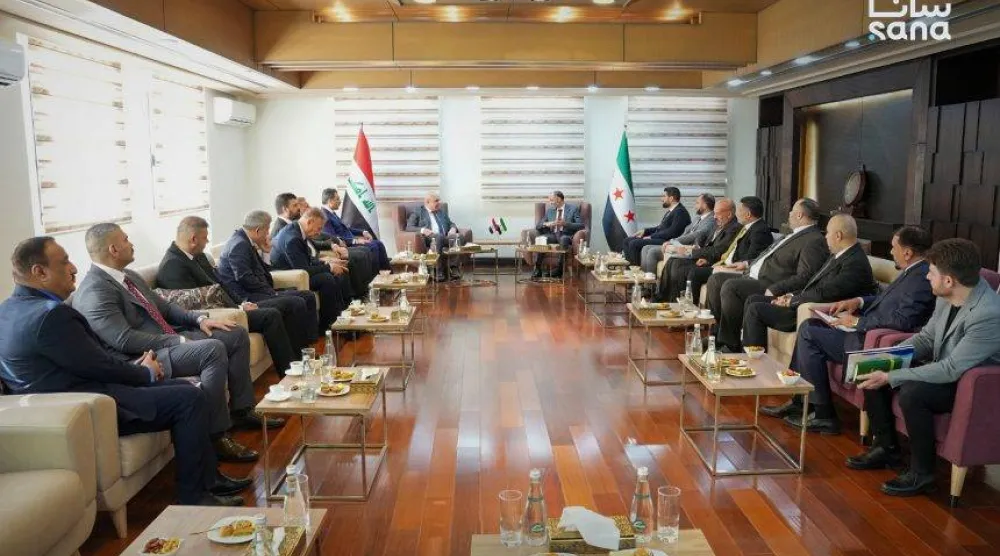 محادثات سورية عراقية لتسريع افتتاح منفذ التنف/ الوليد وبناء منفذ جديد في البوكمال شرق سوريا (سانا)