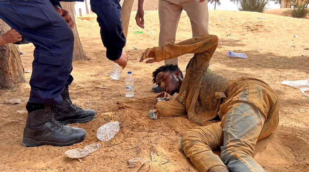 مهاجر من أفريقيا جنوب الصحراء (أرشيفية - إ.ب.أ)