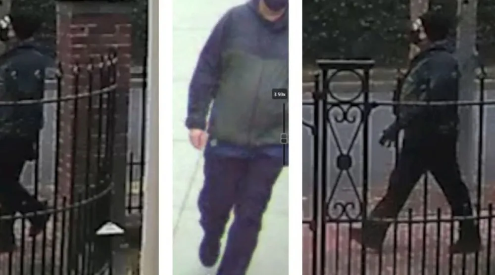 تُظهر هذه الصورة المركبة التي تم إنشاؤها باستخدام صور مقدمة من مكتب التحقيقات الفيدرالي وقسم شرطة بروفيدنس رود آيلاند شخصاً مشتبهاً به في حادث إطلاق النار الذي وقع في جامعة براون في بروفيدنس رود آيلاند (أ.ب)