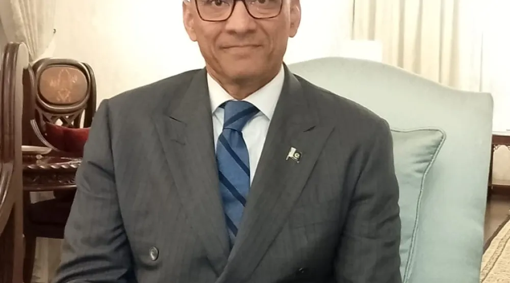 أحمد فاروق السفير الباكستاني لدى السعودية (الشرق الأوسط)