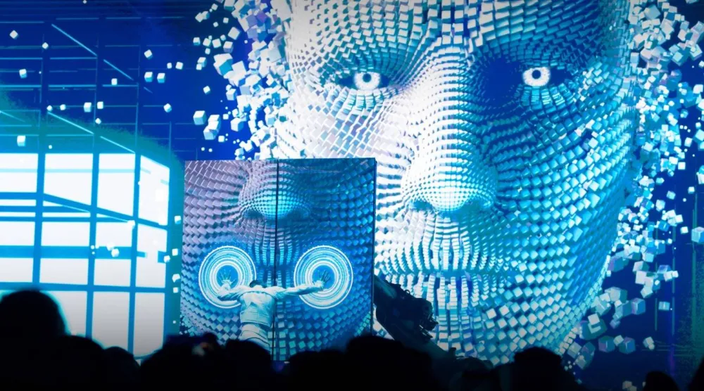 شهدت الدورة الحالية للمسابقة تقديم أكثر من 10 آلاف مشروع مبتكر تعتمد كلها على تقنيات الذكاء الاصطناعي (الشرق الأوسط)