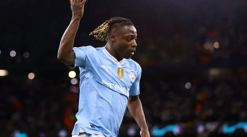 البلجيكي جيريمي دوكو يغيب عن مان سيتي للإصابة (رويترز)