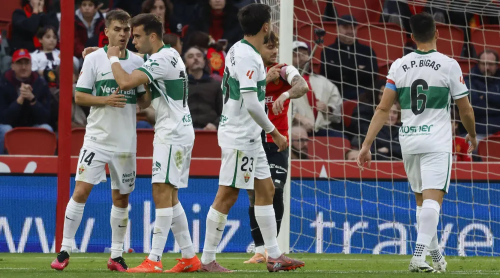 إلتشي تأهل لثمن نهائي كأس ملك إسبانيا (إ.ب.أ) 