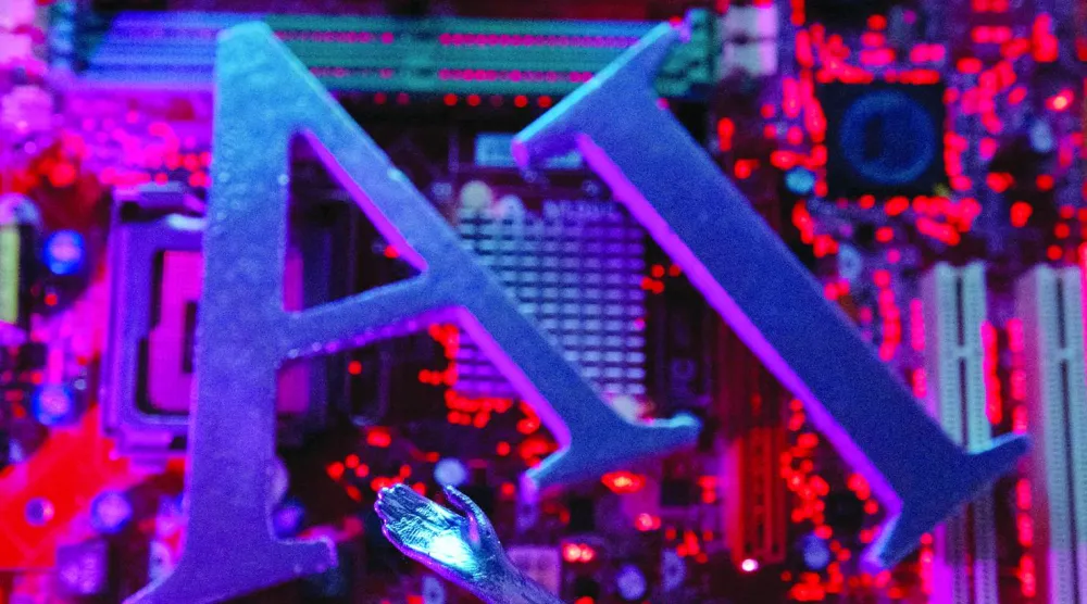 صورة مركبة عن الذكاء الاصطناعي (رويترز)