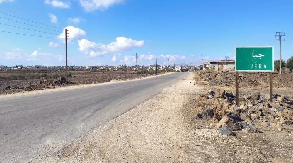 الطريق إلى جبا بريف القنيطرة (سانا)