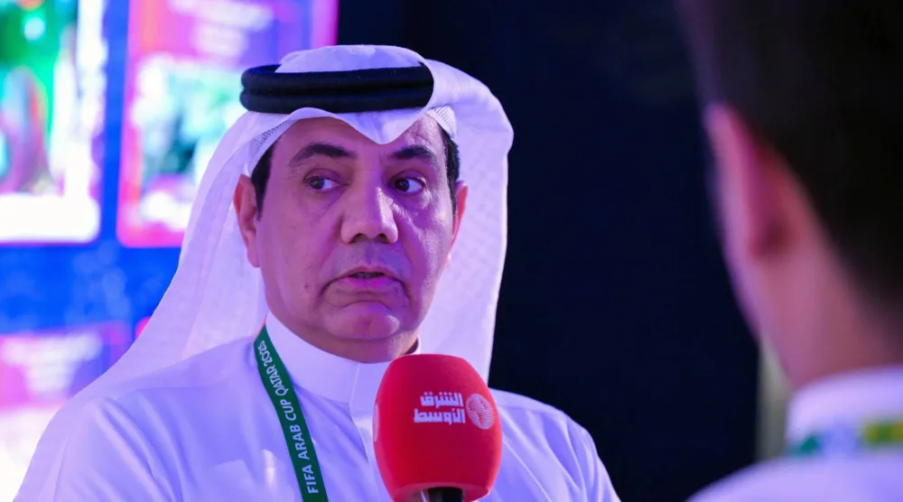 الدكتور رجاء الله السلمي في حديثه للشرق الأوسط (تصوير: بشير صالح)