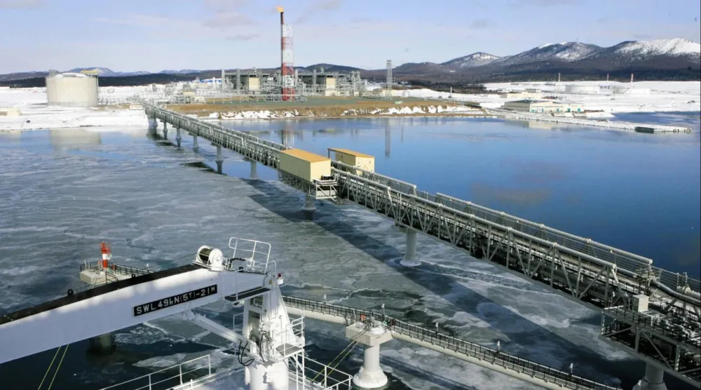 مشروع «سخالين 2» للغاز المسال (إكس)