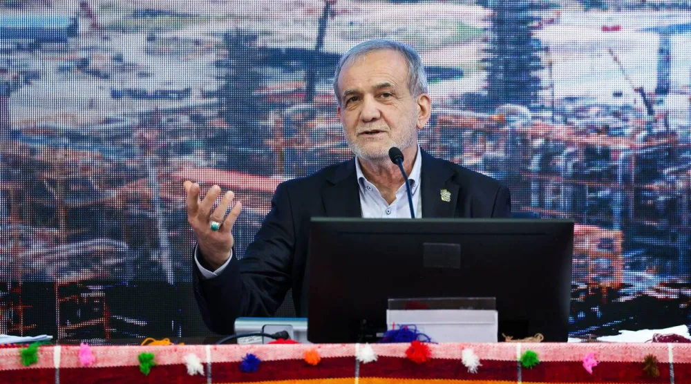 الرئيس الإيراني مسعود بزشكيان (إرنا)