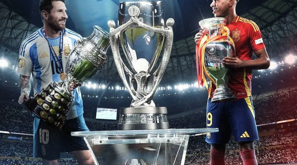 ميسي ولامال وجهاً لوجه على استاد لوسيل في مارس المقبل (الشرق الأوسط)