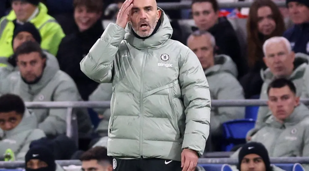 الإيطالي إنزو ماريسكا مدرب تشيلسي (رويترز)