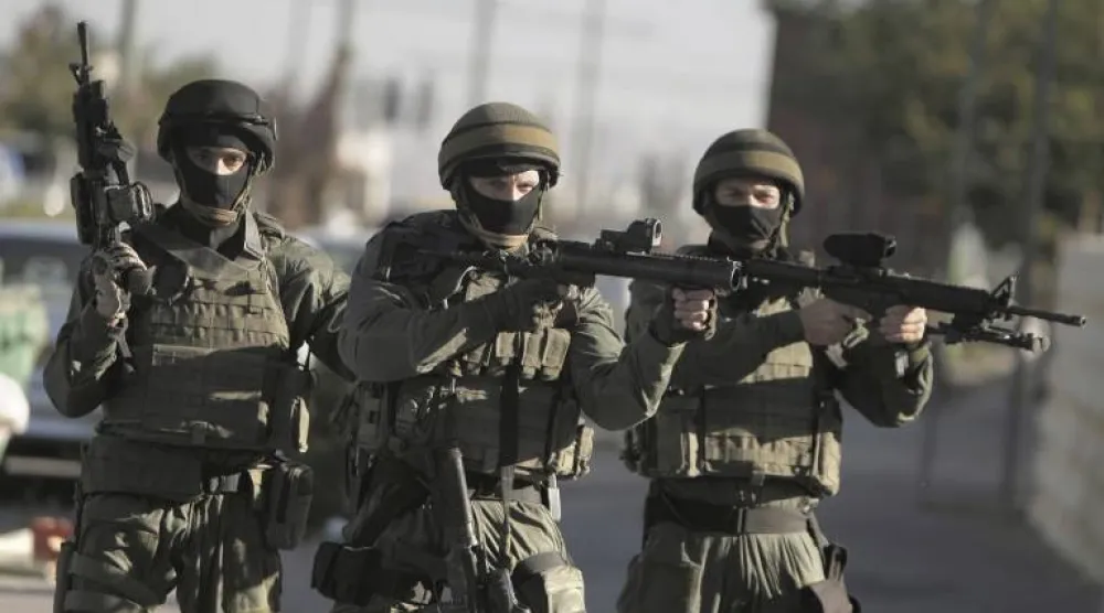 عناصر من قوات الأمن الإسرائيلية (أ.ف.ب - أرشيفية)