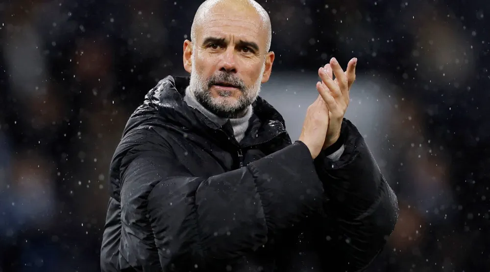 غوراديولا رفض التكنهات حول مستقبله مع السيتي (رويترز)