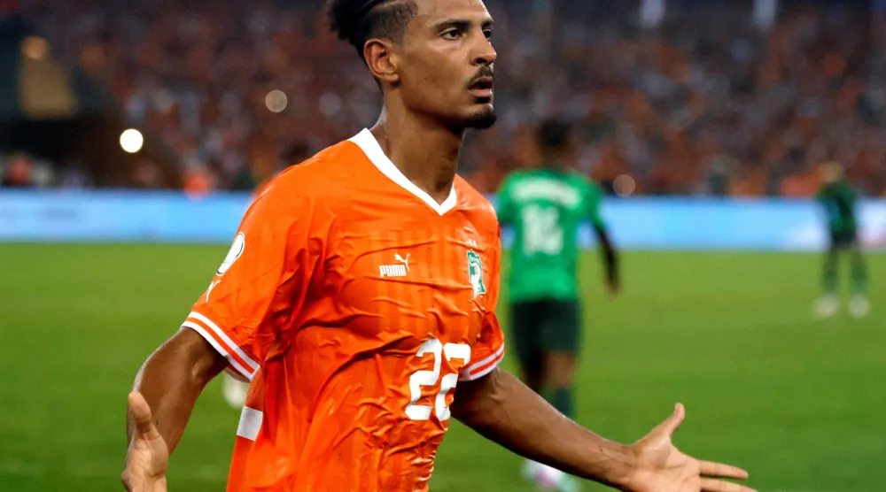 مهاجم كوت ديفوار ​سيباستيان هالر (إ.ب.أ)