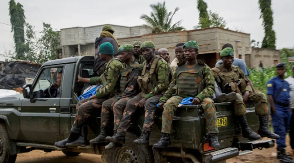 جنود من الكونغو الديمقراطية (رويترز)