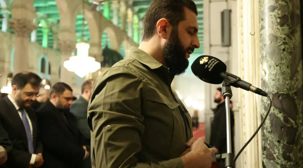 الرئيس السوري أحمد الشرع (أ.ف.ب)