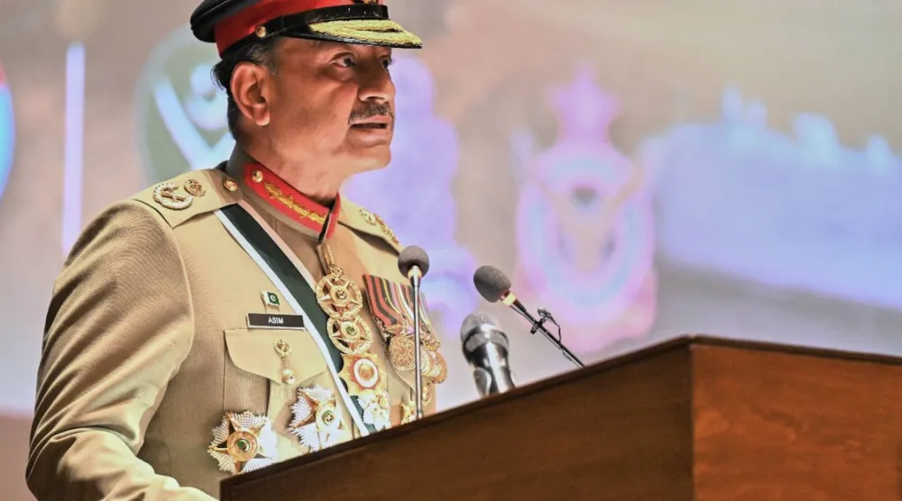 قائد الجيش الباكستاني الجنرال عاصم منير (أ.ب)