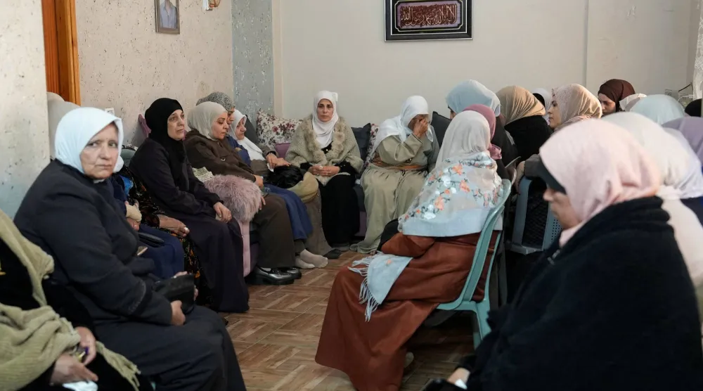 من داخل بيت ريان محمد أبو معلا (رويترز)