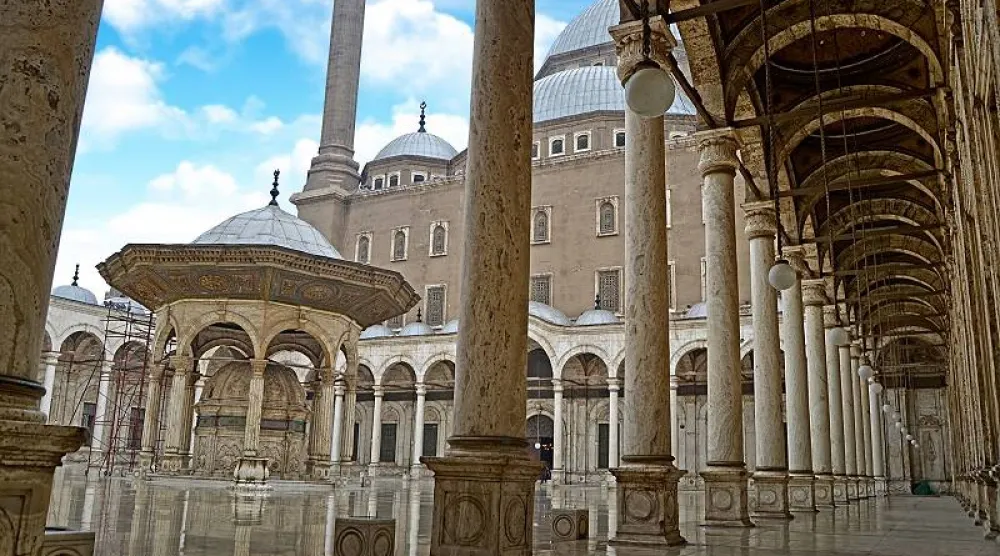 صحن مسجد محمد علي   (وزارة السياحة والآثار)