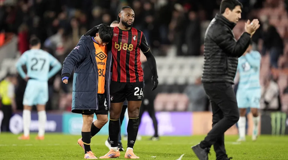 مهاجم بورنموث أنطوان سيمينيو (د.ب.أ)