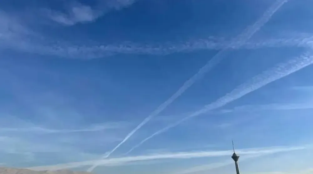 Yargı organlarına bağlı Mizan haber ajansının yayınladığı, füze tatbikatlarını gösteren bir fotoğraf