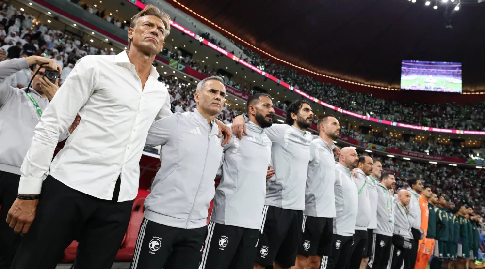 رينارد وجهازه يخضعان لتقييم فني هادئ (رويترز)